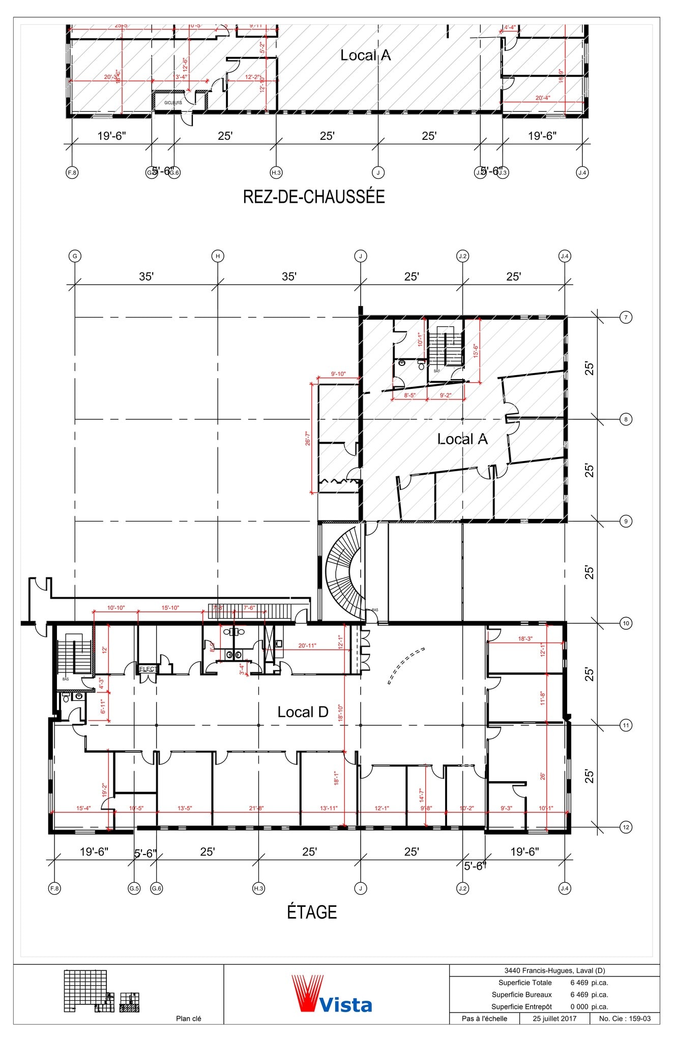 3440 Av Francis-Hughes, Laval, QC for lease Site Plan- Image 1 of 1