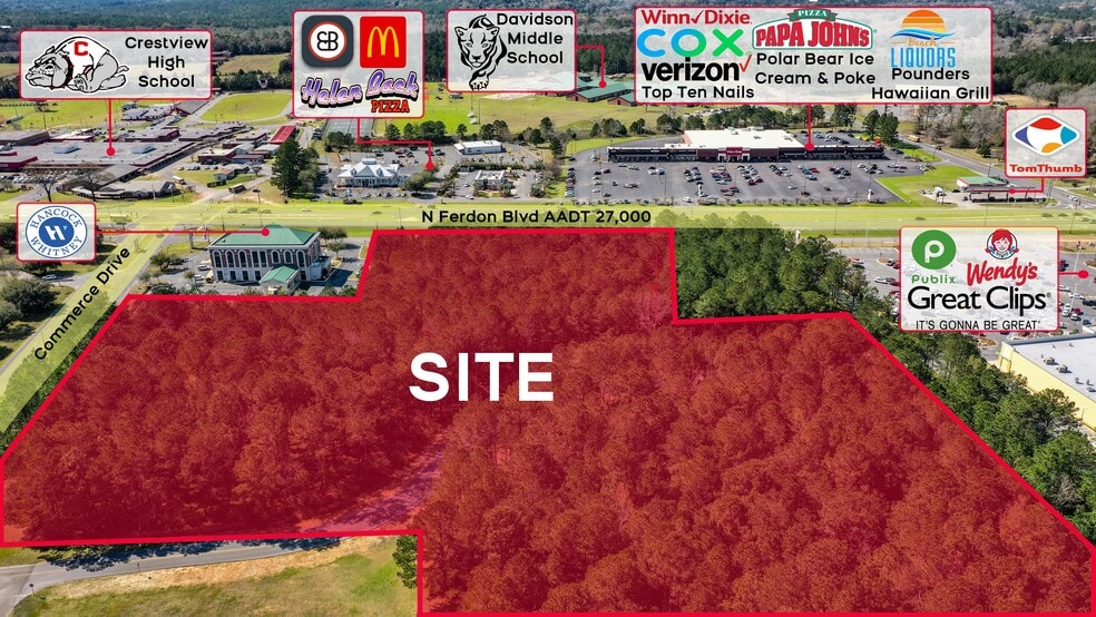 Highway 85 & Airport Road, Crestview, FL for sale - Building Photo - Image 1 of 1