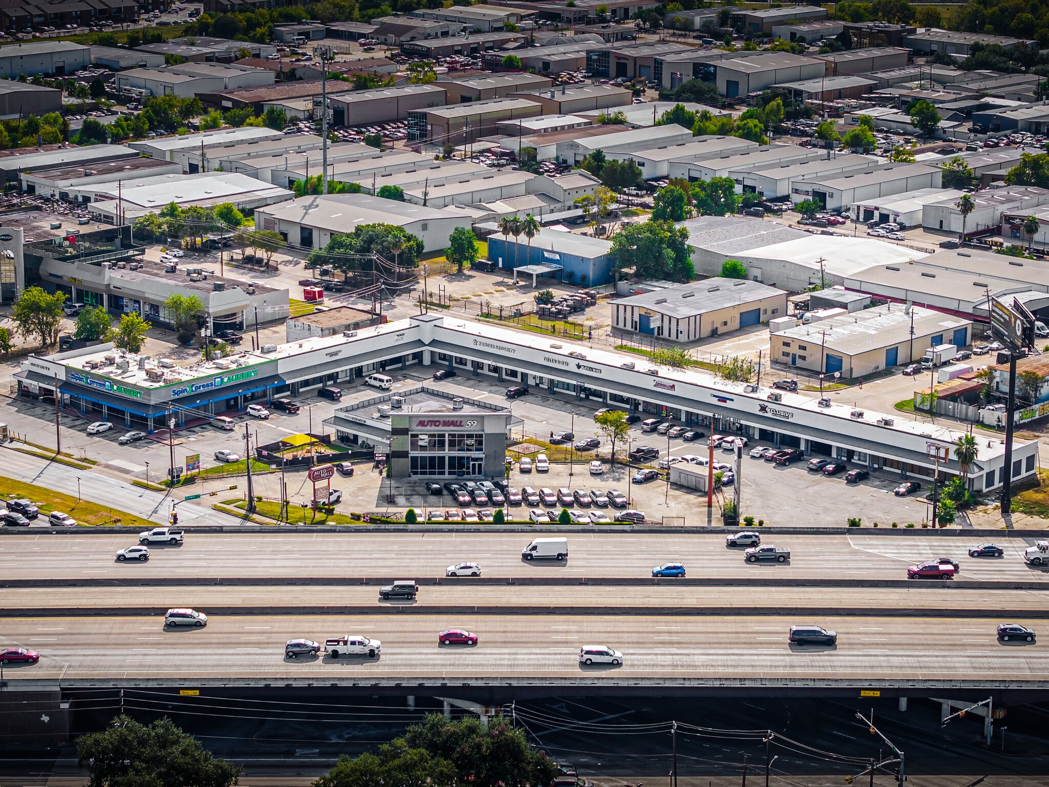 9615-9695 Southwest Fwy, Houston, TX for lease Aerial- Image 1 of 13