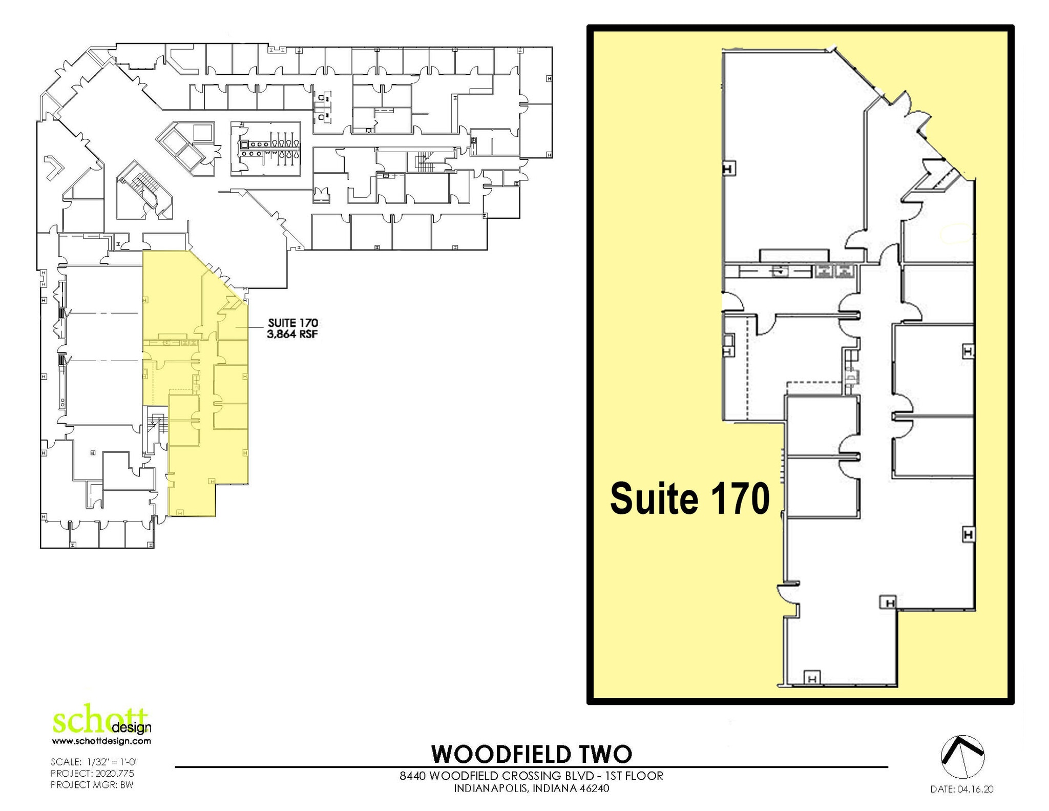 8440 Woodfield Crossing Blvd, Indianapolis, IN for lease Floor Plan- Image 1 of 18