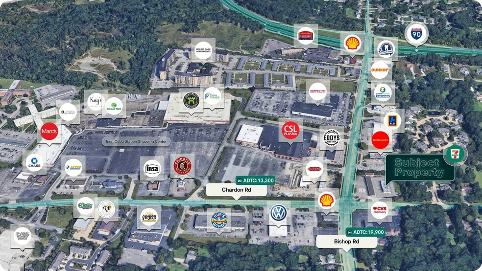 2865 Bishop Rd, Wickliffe, OH for sale - Aerial - Image 2 of 2