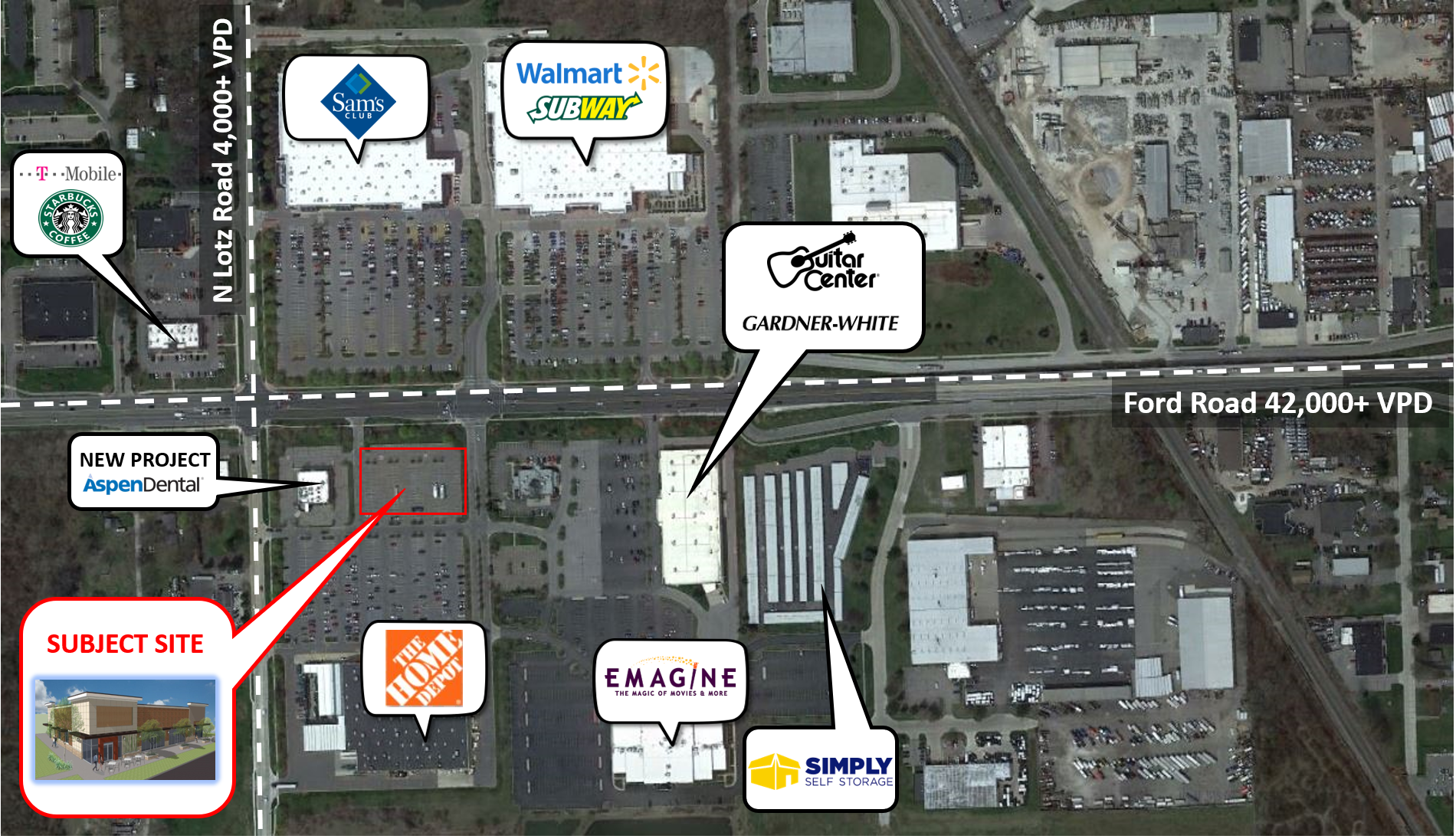 39825 Ford Rd, Canton, MI for sale Building Photo- Image 1 of 1