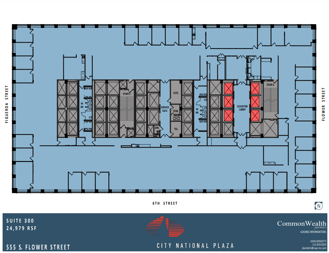 515 S Flower St, Los Angeles, CA for lease Floor Plan- Image 1 of 1