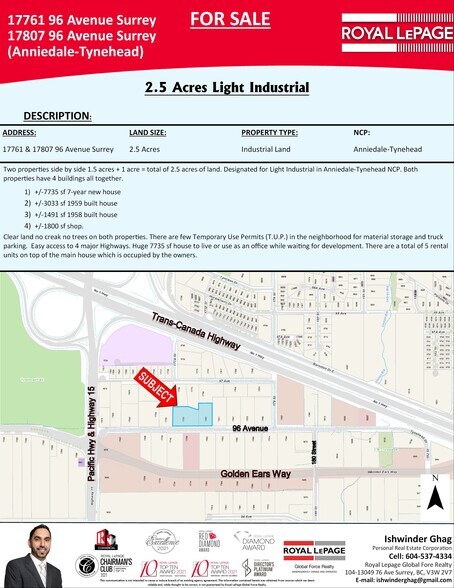 17761 96 Av, Surrey, BC for sale - Building Photo - Image 2 of 5