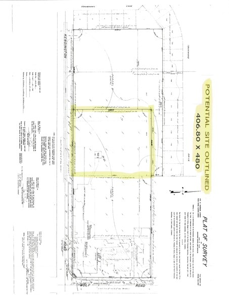 1400-1500 E. Kensington Rd., Mount Prospect, IL for sale - Site Plan - Image 3 of 3