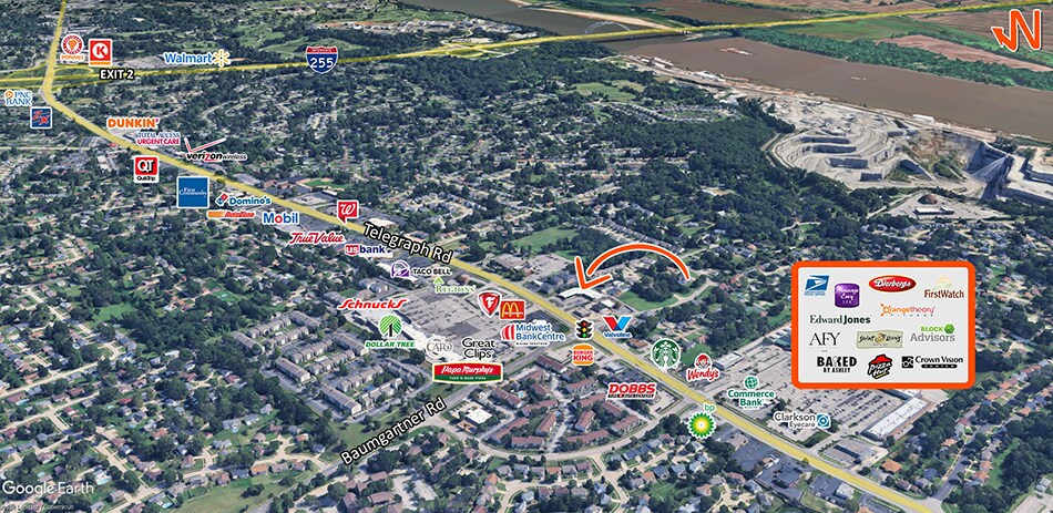 5526-5524 Telegraph Rd, Saint Louis, MO for lease - Building Photo - Image 2 of 5