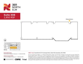 301 N Elm St, Greensboro, NC for lease Floor Plan- Image 1 of 1