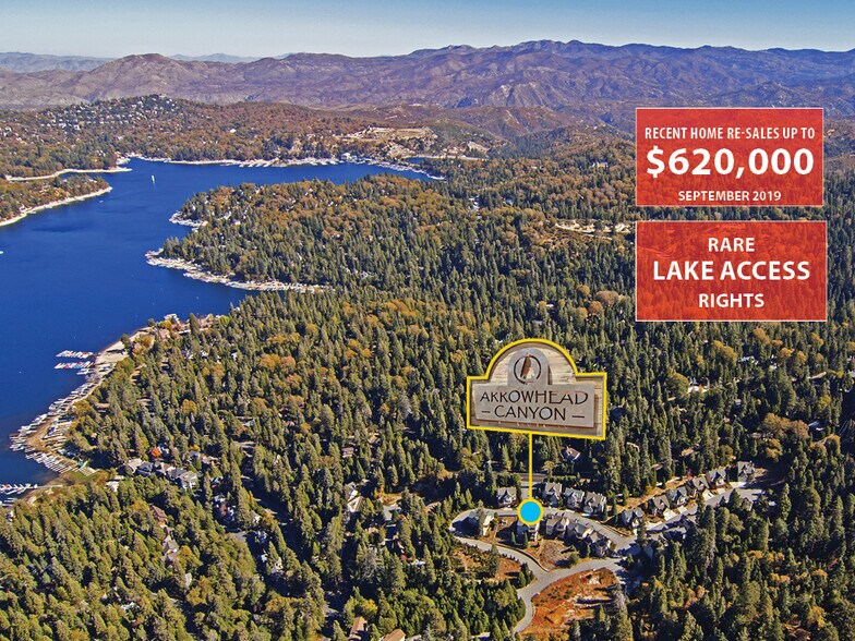 Kuffel Canyon Rd, Lake Arrowhead, CA 92352 17 Finished Lots Arrowhead Lake Access Rights
