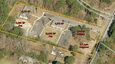 1481 Dean Forest Rd, Savannah, GA - AERIAL map view