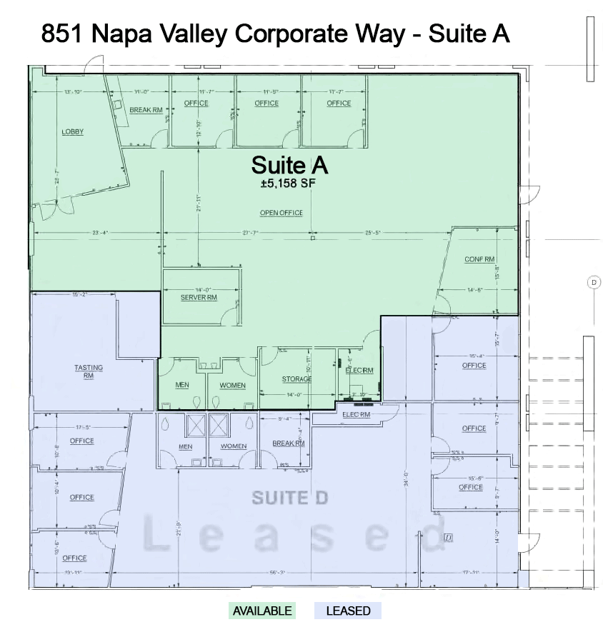 851 Napa Valley Corporate Way, Napa, CA for lease Building Photo- Image 1 of 1