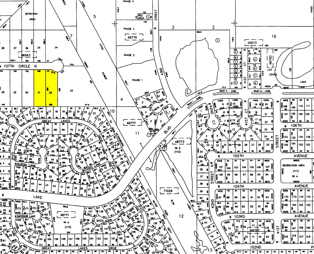 4502 107th Cir N, Pinellas Park, FL for sale Plat Map- Image 1 of 1