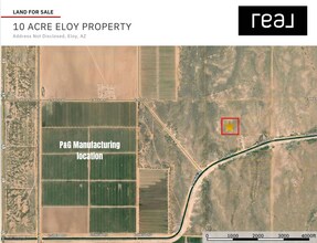 0000 Undetermined Rd, Eloy, AZ - Aerial map view