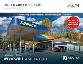 GPM Investments dba Roadrunner Waynesville NC - NNN Property
