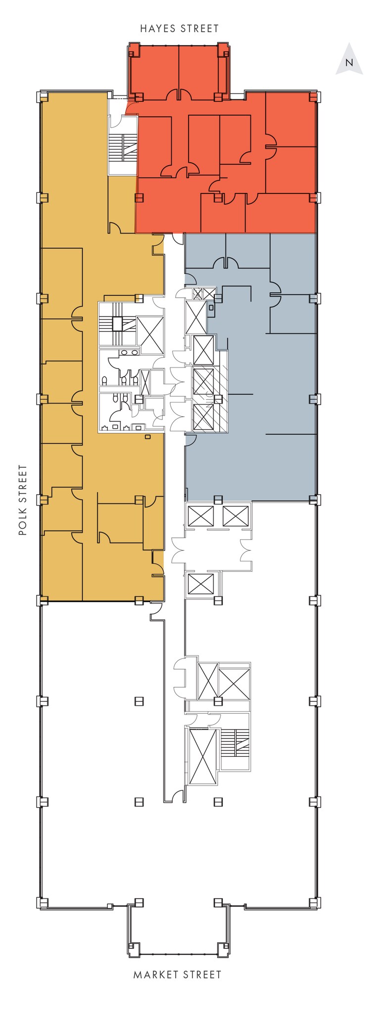1390 Market St, San Francisco, CA for lease Floor Plan- Image 1 of 1