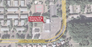 5401-5425 Neshaminy Blvd, Bensalem, PA - AERIAL map view