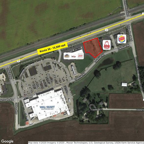 Lot 3 Route 34, Plano, IL for sale - Building Photo - Image 1 of 1