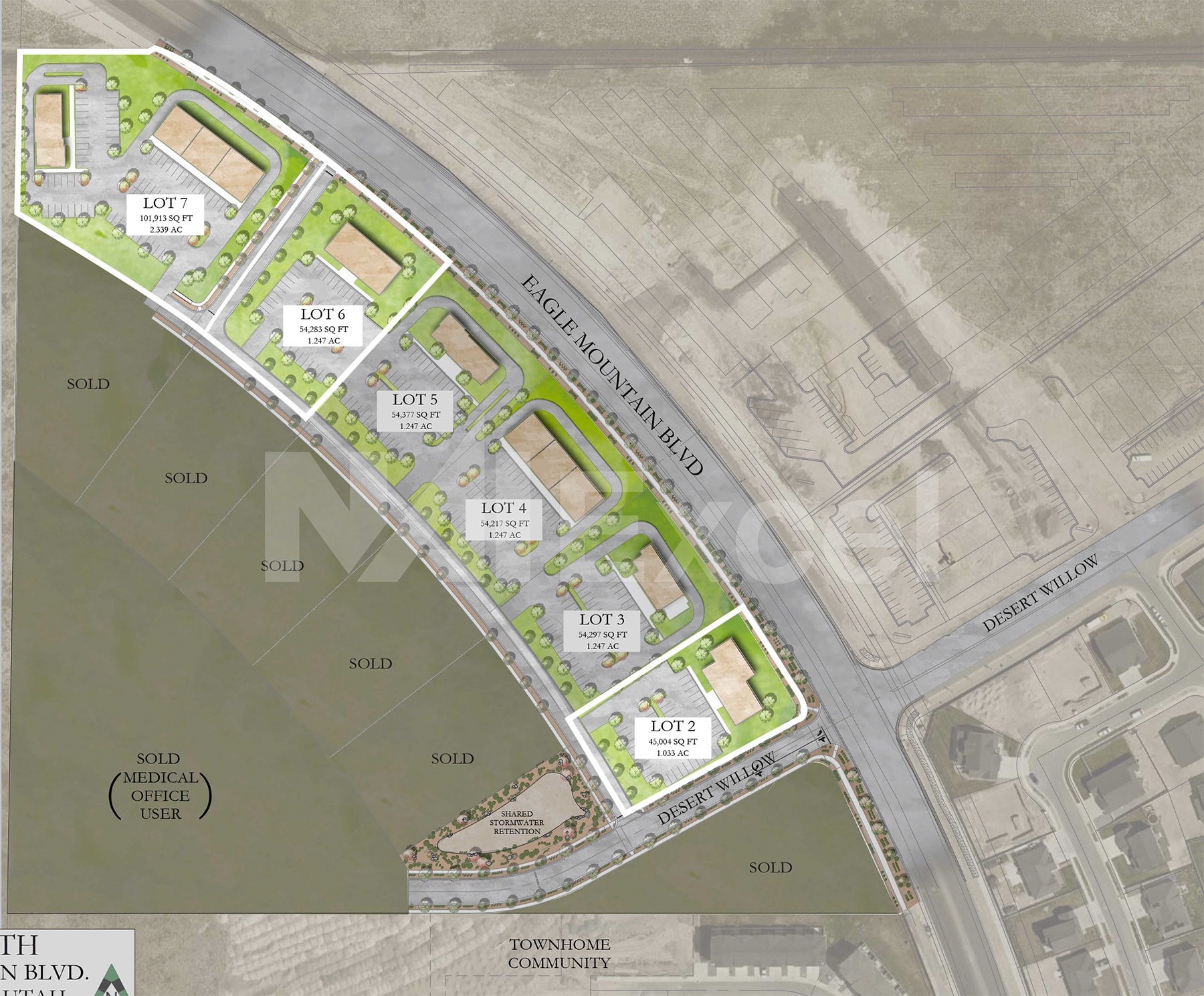 4750 Eagle Mountain blvd, Eagle Mountain, UT for sale Site Plan- Image 1 of 5
