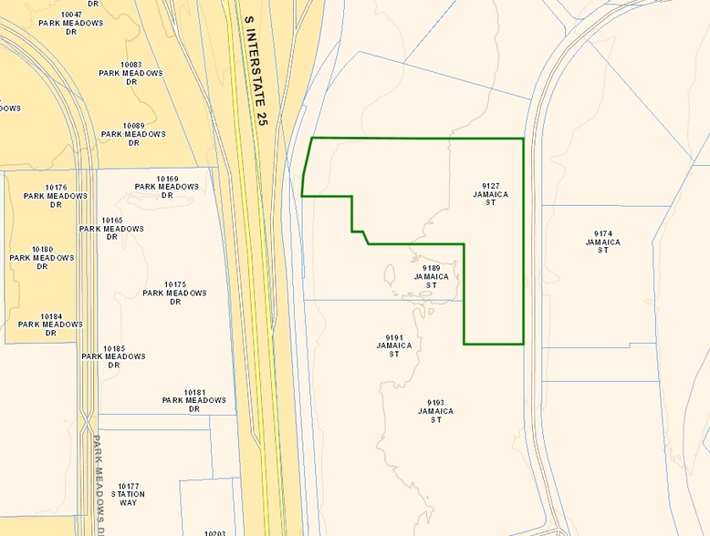 9127 S Jamaica St, Englewood, CO for lease - Plat Map - Image 2 of 9