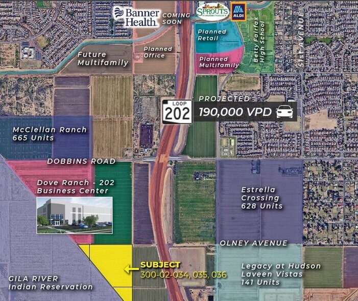 San juan, Laveen, AZ for sale - Aerial - Image 1 of 1