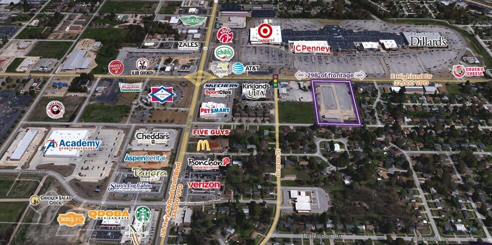 East Highland Drive & Brazos Street, Jonesboro, AR for sale - Primary Photo - Image 1 of 2