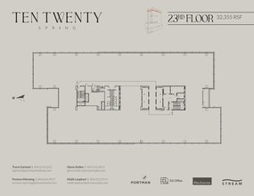 1020 Spring St, Atlanta, GA for lease Floor Plan- Image 1 of 1