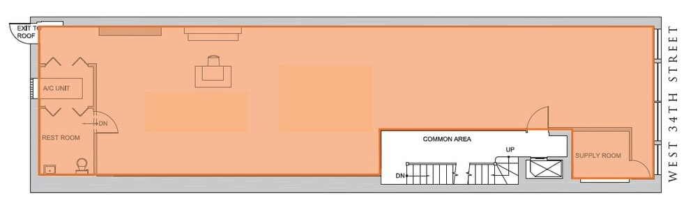 36 W 34th St, New York, NY for lease - Floor Plan - Image 3 of 3