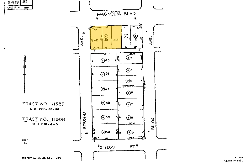 10452 Magnolia Blvd, North Hollywood, CA for lease - Floor Plan - Image 2 of 4