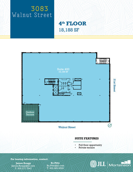 3083 Walnut St, Denver, CO for lease - Floor Plan - Image 3 of 3