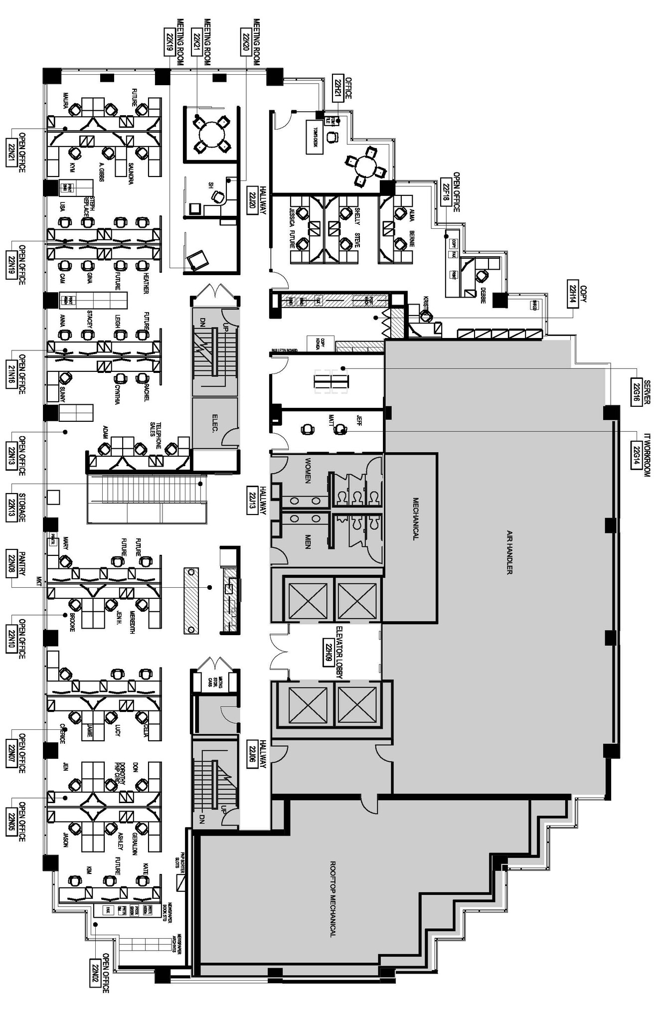 750 N Saint Paul St, Dallas, TX for lease Floor Plan- Image 1 of 1