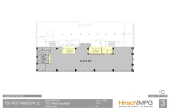 732 W Randolph St, Chicago, IL for lease Site Plan- Image 1 of 6