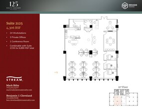 125 S Wacker Dr, Chicago, IL for lease Floor Plan- Image 1 of 1