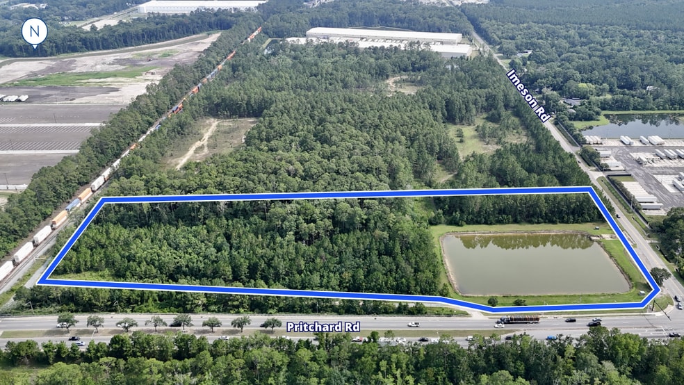 2505 Imeson Rd, Jacksonville, FL for sale - Aerial - Image 1 of 6