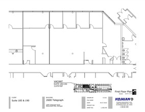 2600 S Telegraph Rd, Bloomfield Hills, MI for lease Floor Plan- Image 2 of 4