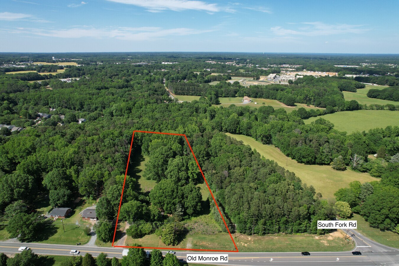 4701 Old Monroe Rd, Indian Trail, NC 28079 ± 4 Acres on Old Monroe