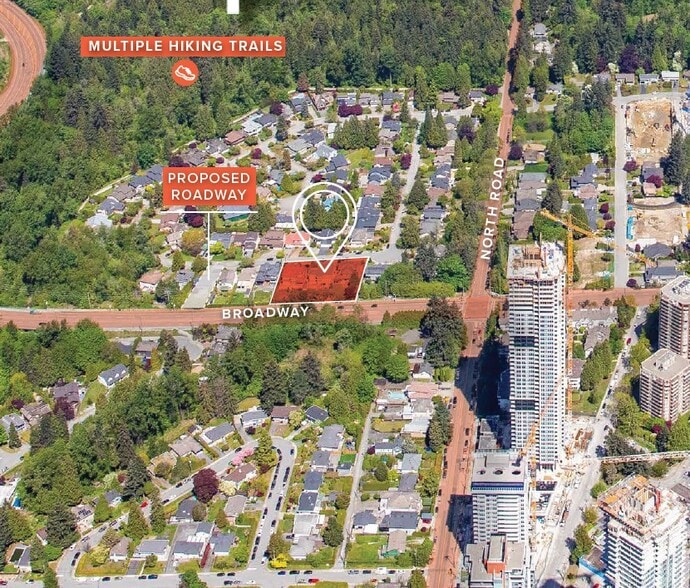 9883-9889 Rathburn Dr, Burnaby, BC for sale - Aerial - Image 2 of 2