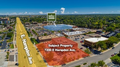 7200 E Hampden Ave, Denver, CO - aerial  map view - Image1