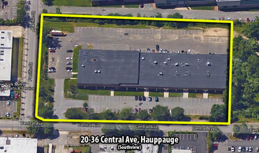 20-36 Central Ave, Hauppauge, NY for lease Building Photo- Image 2 of 2