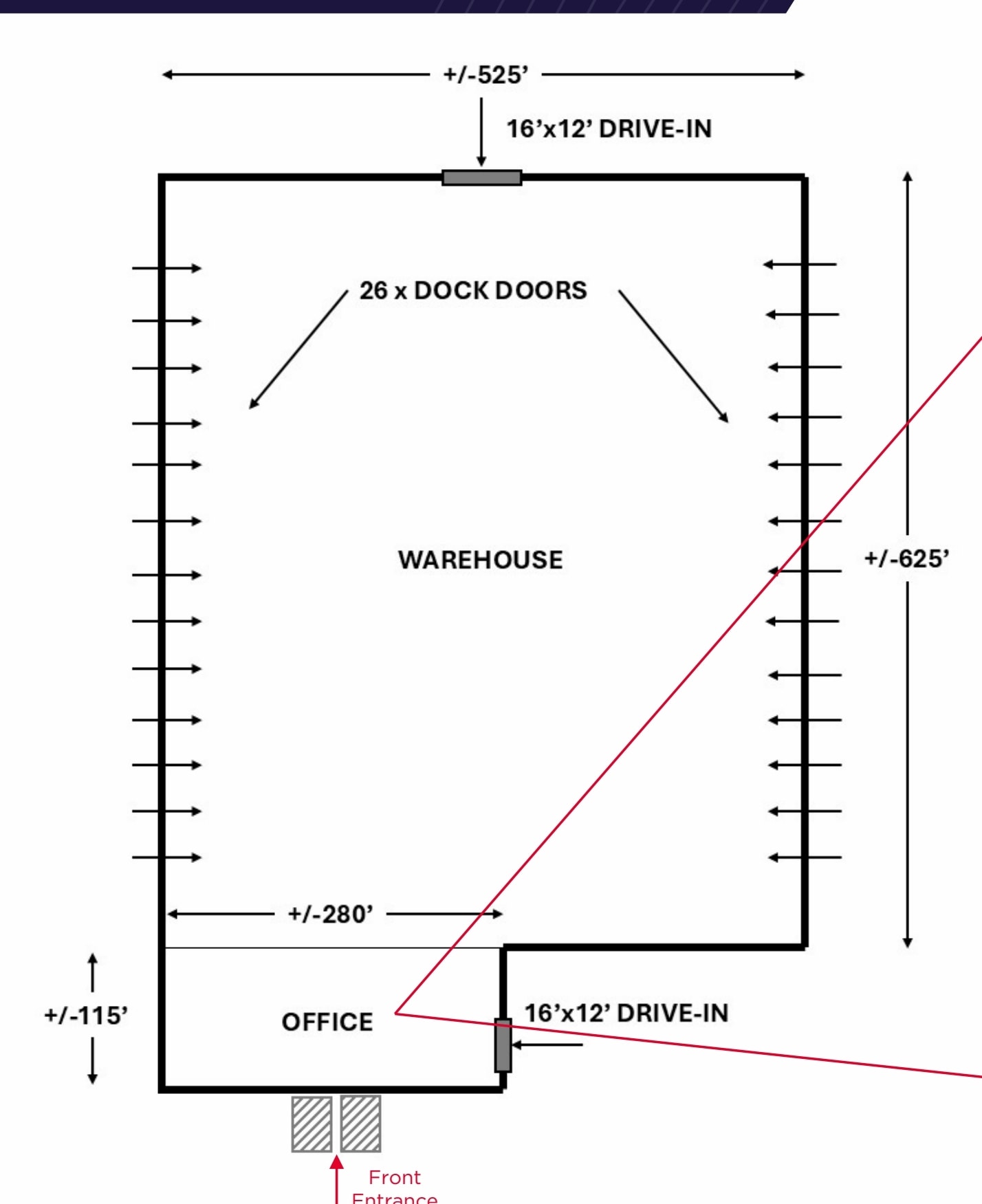 11266 Enterprise Pky, Ruther Glen, VA for sale Floor Plan- Image 1 of 9