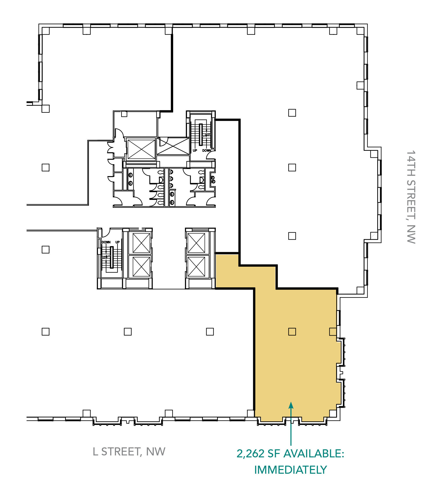 1099 14th St NW, Washington, DC for lease Floor Plan- Image 1 of 1