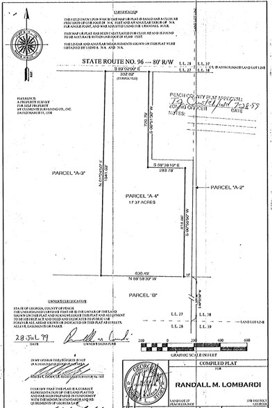 13216 SR 96, Fort Valley, GA for sale - Plat Map - Image 3 of 3