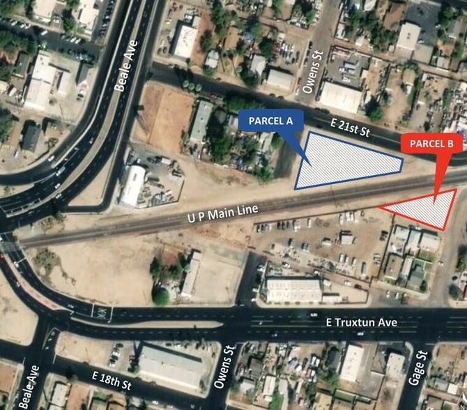 E 21st, Bakersfield, CA for sale - Aerial - Image 1 of 2