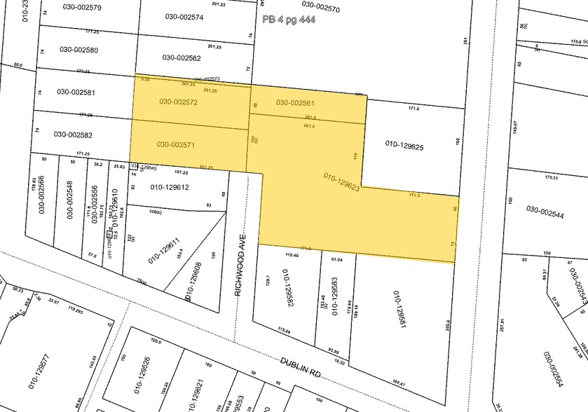 815 Grandview Ave, Columbus, OH for lease - Plat Map - Image 3 of 6