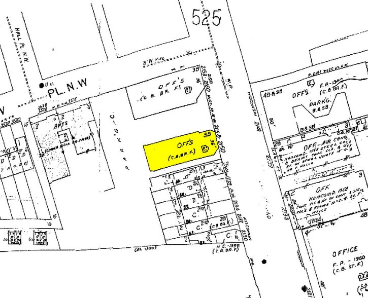 2150-2168 Wisconsin Ave NW, Washington, DC for lease - Plat Map - Image 3 of 22