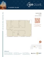509 Olive Way, Seattle, WA for lease Floor Plan- Image 1 of 1