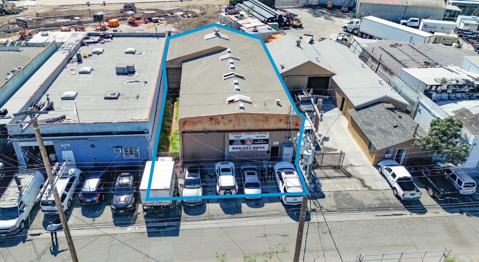845 Truck Way, Montebello, CA for lease - Aerial - Image 2 of 4