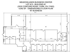 3500-3540 Concord Rd, York, PA for lease Floor Plan- Image 1 of 1