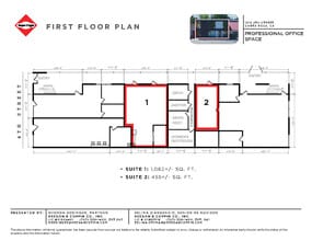 1212 4th St, Santa Rosa, CA for lease Floor Plan- Image 1 of 2