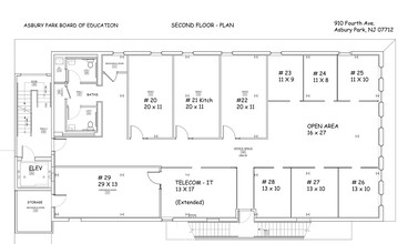 910 4th Ave, Asbury Park, NJ for sale Floor Plan- Image 2 of 3