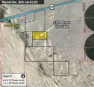 More details for US-60 & McVay Rd, Bouse, AZ - Land for Sale