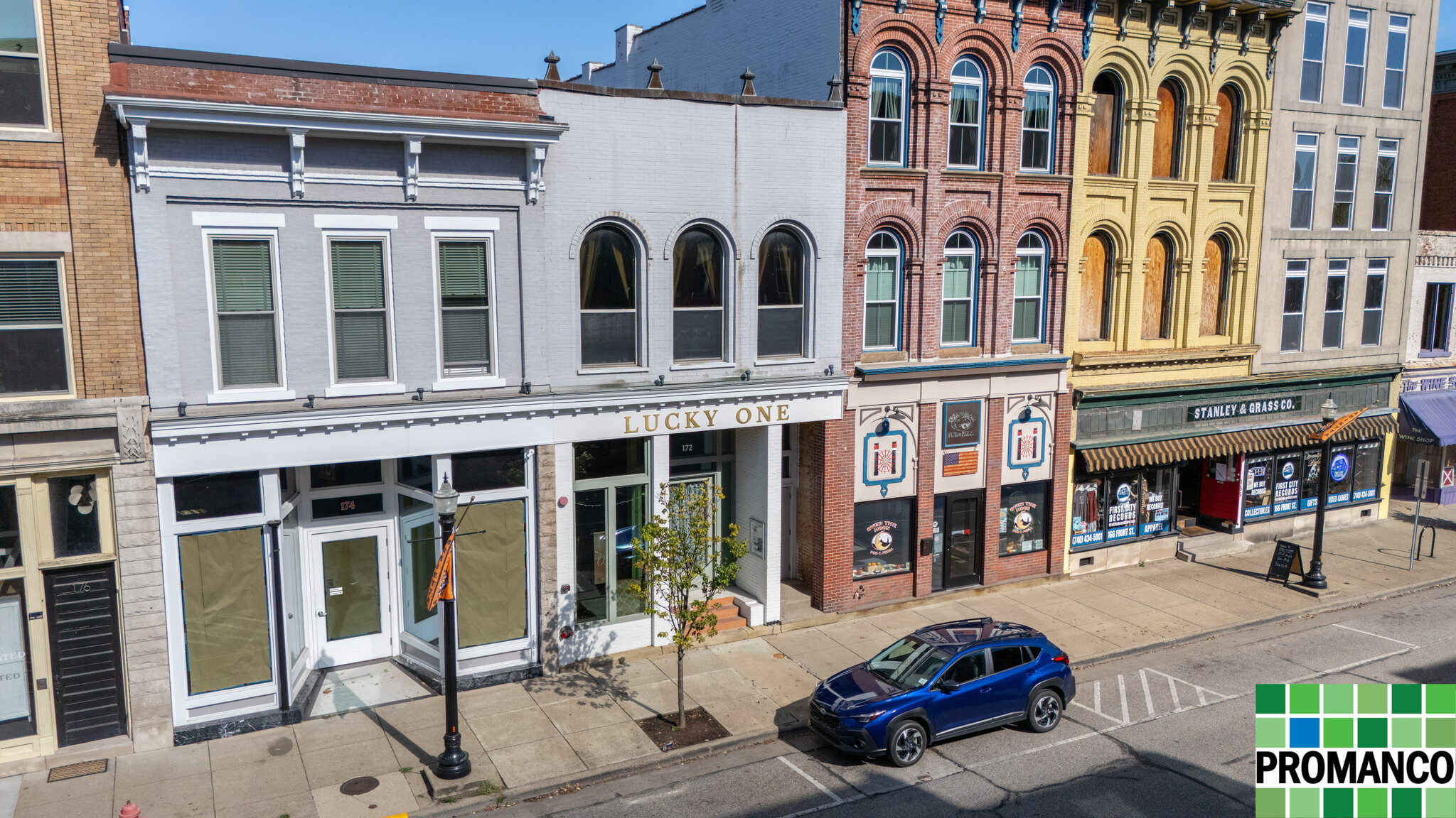 172 Front St, Marietta, OH for lease Aerial- Image 1 of 11